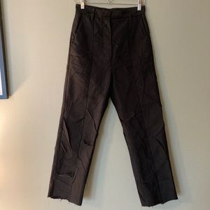 Maison Margiela MM6 crinkled tuxedo pant